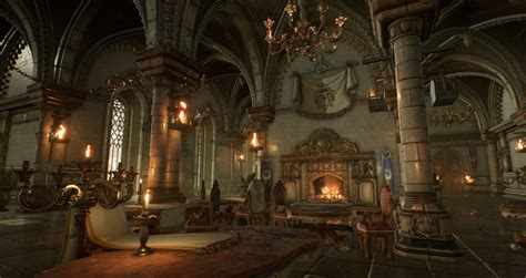 ArtStation - inside view of the castle, sera kim | Fantasy castle ...