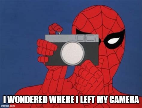 Spiderman Camera Memes - Imgflip