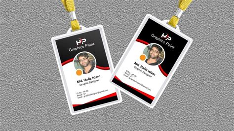 Official Id Card Design