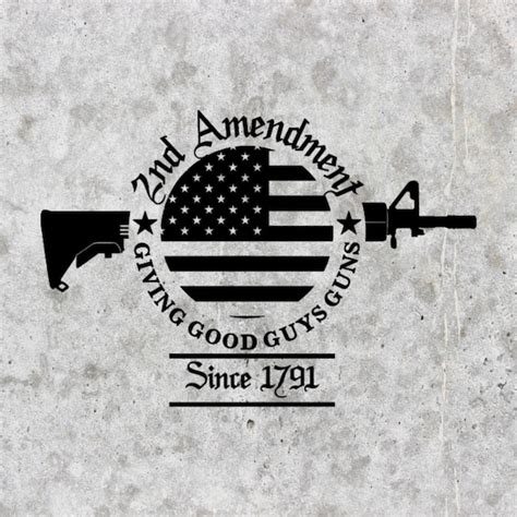 Decals Car Decals 2nd Amendment 2nd Amendment Decal Gun | Etsy