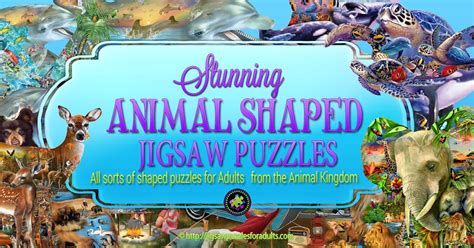 Animal Shaped Jigsaw Puzzles | Jigsaw Puzzles For Adults