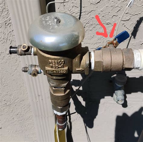 backflow preventer when starting up sprinkler system : r/lawncare