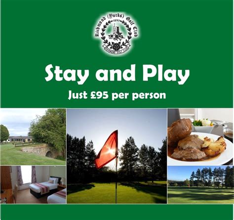 Stay and Play at Richmond GC for just £95 per person - Richmond (Yorks) Golf Club