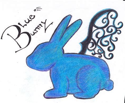 Blue Bunny Logo by oxBlueBunny on DeviantArt