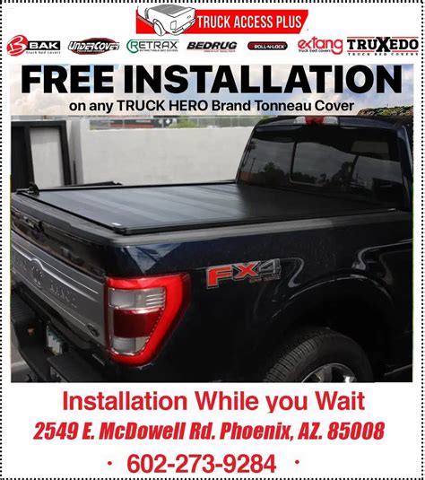 Free Installation On Truck Bed Covers In Phoenix, Arizona | Tonneau Covers Sale | Truck Access ...