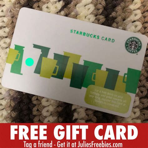 FREE $10 Starbucks Gift Card - Julie's Freebies