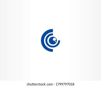 Simple Circle Vector Logo Design Icon Stock Vector (Royalty Free) 1799797018 | Shutterstock