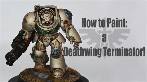 How to Paint : A Deathwing from the New Leviathan Box! - YouTube