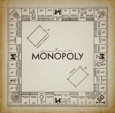 Monopoly Board Patent Vintage Photograph by Terry DeLuco - Pixels