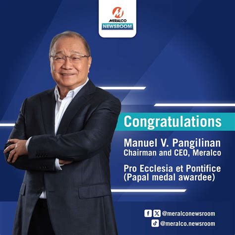 Meralco Careers - Congratulations to Meralco Chairman and...