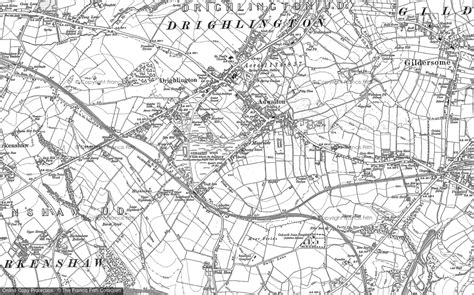 Old Maps of Drighlington, Yorkshire - Francis Frith