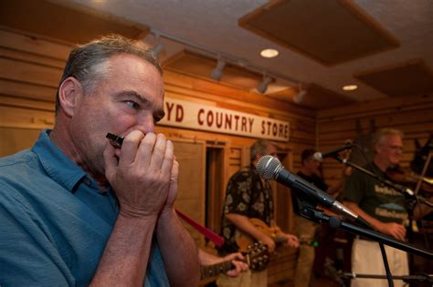 Tim Kaine, Harmonica in Tow, Often Relies on Music as a Mouthpiece ...