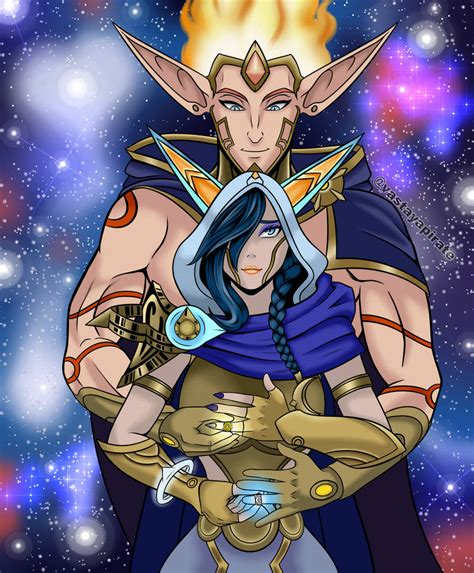 Rakan and Xayah by Vastayapirate on DeviantArt