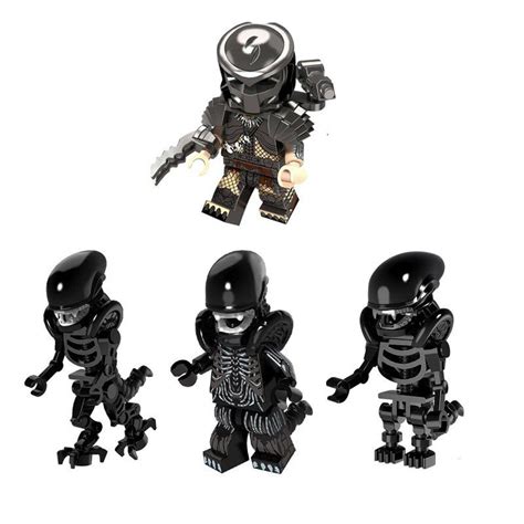 Alien vs. Predator Minifigures Compatible Lego Toy 2018 Predator Minifigures - vanytoy.com ...