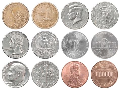 US coins collection stock image. Image of cent, gold - 135916225