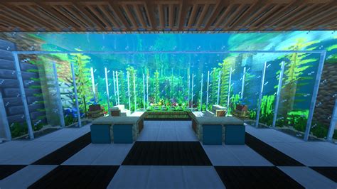 Minecraft Glass Underwater