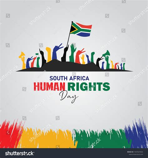 Human Rights Day South Africa Vector Stock Vector (Royalty Free) 1937647654 | Shutterstock