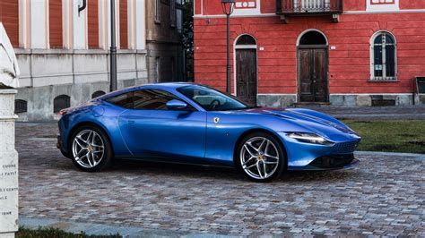 Blue Ferrari Roma 2021 12 4K 5K HD Cars Wallpapers | HD Wallpapers | ID ...