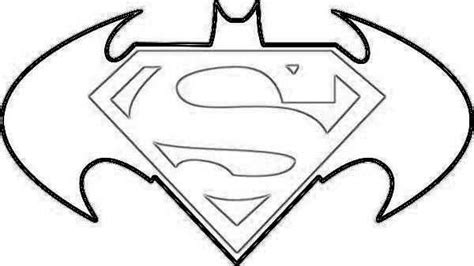 printable superman symbol coloring pages