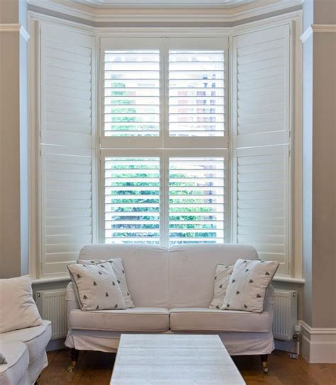 Why Are Victorian Bay Window Shutters So Popular? | Blinds for windows living rooms, Shutters ...