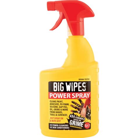 Big Wipes Power Spray 1LTR BWI9305616G | at Zoro