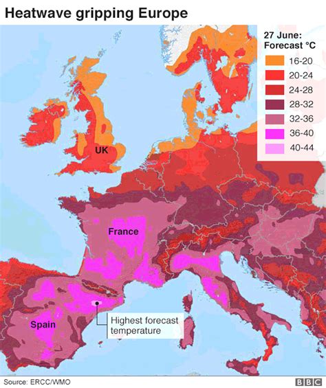 European countries set new June heat records amid heatwave - Garner Ted ...