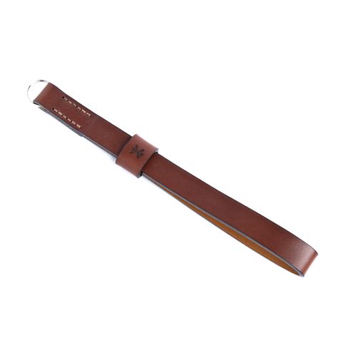 Full Grain Leather Luxury Camera Hand Strap - Medium Brown – Arrow & Board