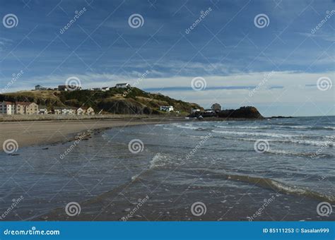 Pettycur View stock image. Image of pettycur, sand, coast - 85111253