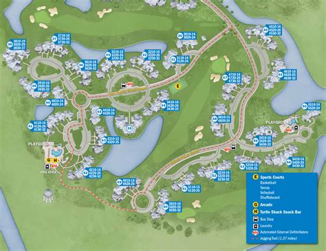 PHOTOS - New design of maps now at Walt Disney World resort hotels