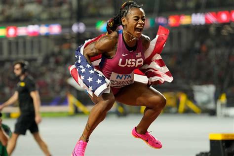 Record-Breaking Sha’Carri Richardson Wins 100-Meter Championship: ‘She Is the Best in the World’