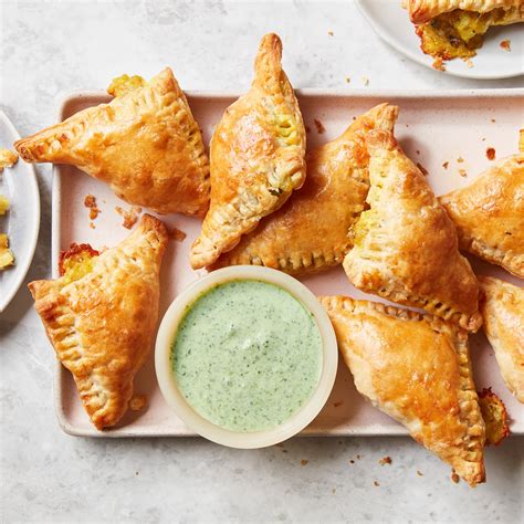 Baked Cheesy Samosa Puffs Recipe | Epicurious