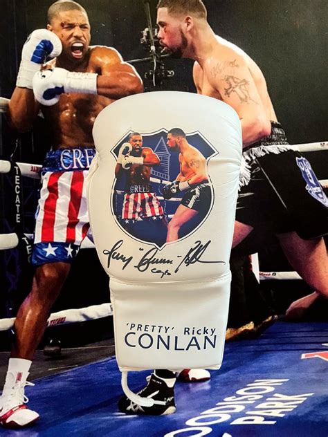 Tony Bellew Signed Boxing Glove - "Pretty" Ricky Conlan – The Sport Cave Memorabilia