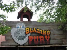 Dollywood's Blazing Fury - Inside Pigeon Forge TN