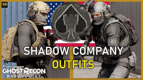 Modern Warfare II Shadow Company Outfits | Ghost Recon Breakpoint - YouTube