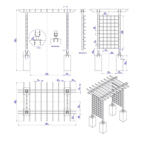 woodworking p: Looking for Wood trellis plans free