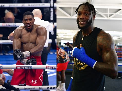 WBC President asserts Anthony Joshua vs. Deontay Wilder clash might ...