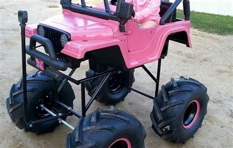 Pink Jeep Power Wheels barbie deluxe