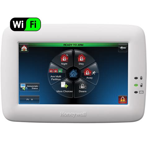 TUXWIFI - Honeywell Home Hardwired Tuxedo Color-Graphic Touchscreen ...