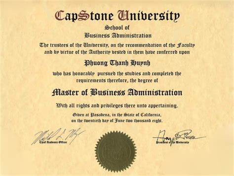 Master Of Business Administration - Masters In Business Administration ...