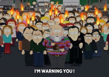 Angry Crowd GIF by South Park - Find & Share on GIPHY