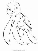 Cute Turtle Coloring Pages For Kids Printable 132  Bratz sketch template