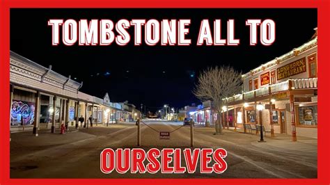 Tombstone Arizona Was a Ghost Town - YouTube