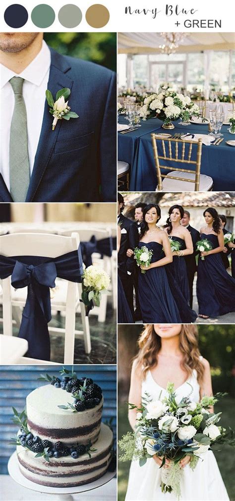 ️ 8 Best Navy Blue Wedding Colors Ideas for 2023 - Emma Loves Weddings | Blue themed wedding ...