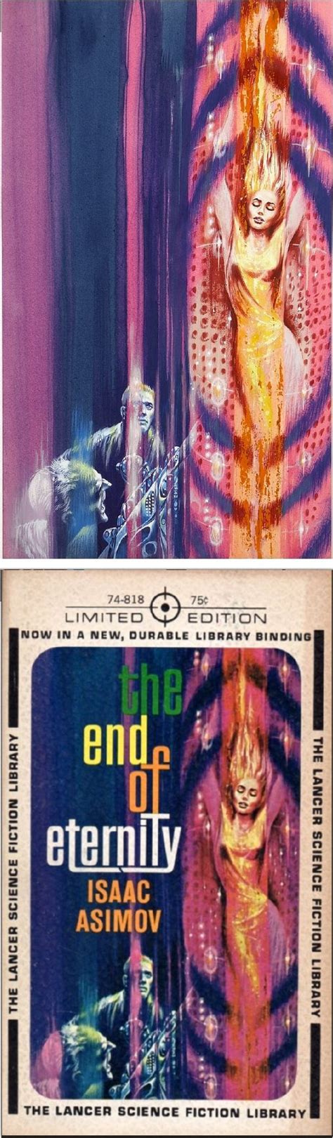 ED EMSHWILLER - The End of Eternity By Isaac Asimov - 1963 Lancer Books ...