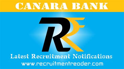 Canara Bank Recruitment 2022 – CFAT DMT Vacancy – RECRUITMENT READER