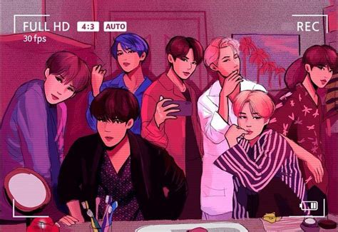 BTS Fanart • KM/Jikook on Instagram: “Map of the soul: persona 💓 #ot7 #btsfanart #bts ...