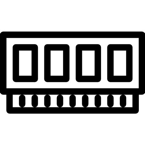 Ram Memory Vector SVG Icon - SVG Repo