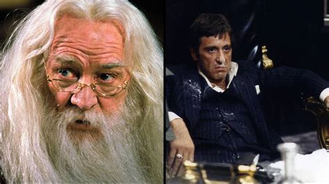 Dumbledore actor Richard Harris' son once found him face down in pound of coke like Scarface scene