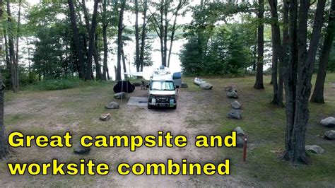 Camping Review: Mud Lake State Forest Campground - YouTube