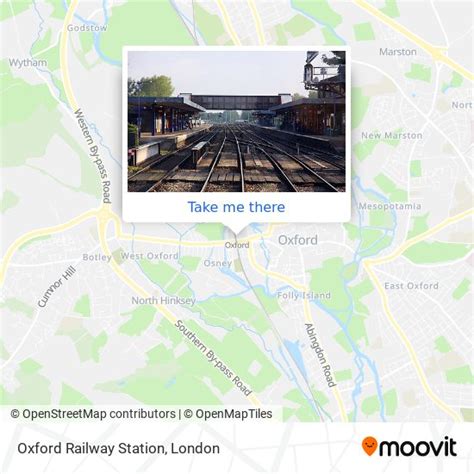 How to get to Oxford Railway Station by bus or train?